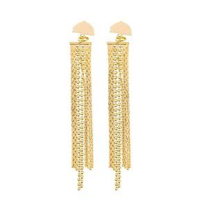 Gold Plated Drop Earrings